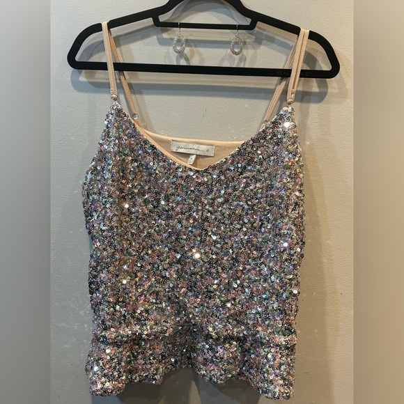 GENERATION Y Multicolor Sequin Top - Picture 2 of 8